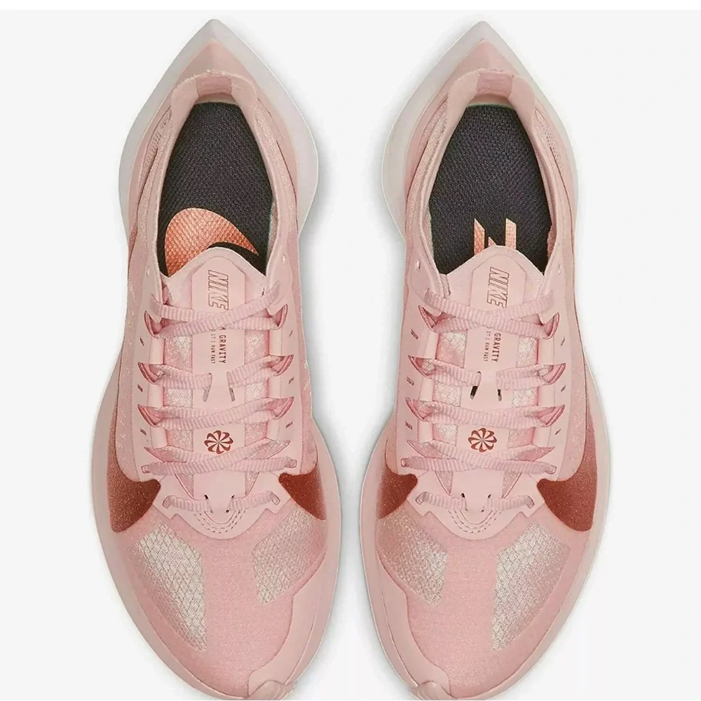 Women Nike Zoom Gravity Running Shoes Echo Pink/MTLC RED BRONZE Sz 6 CT1192 600 - Picture 5 of 6